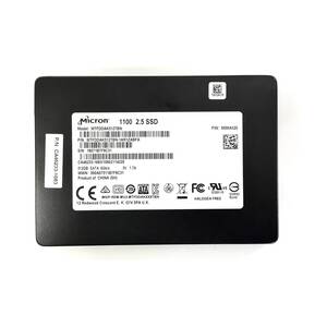 K61102171 Micron SATA 512GB 2.5インチ SSD 1点 使用時間:41873【中古動作品】1209