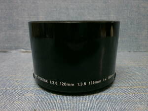 中古良品 PENTAX ペンタックス フード SMC PENTAX 120/2.8・135/3.5・150/4 用 希少 点検済み