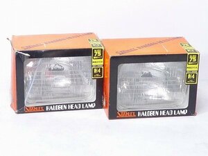 8006K01*6A▲STANLEY/スタンレー 3056 HALOGEN HEAD LAMP 角型2灯式 ハロゲンヘッドライト ペア/フォグランプ