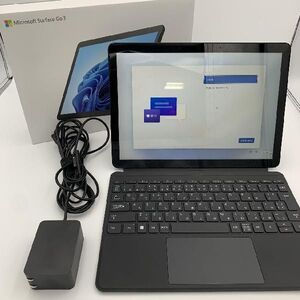 Microsoft Surface Go 3 128GB Wi-Fi版モデル マットブラック 中古[27804522]