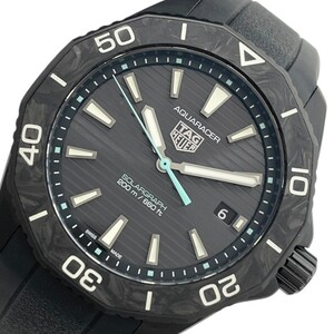 タグ・ホイヤー TAG HEUER アクアレーサー プロフェッショナル 200 ソーラーグラフ WBP1112.FT6199 SS 腕時計 メンズ 中古