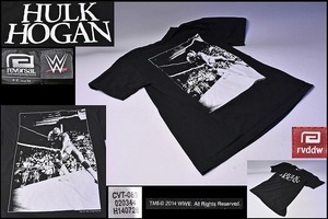 reversal ★ リバーサル ★ HULK HOGAN Tシャツ ★ ハルクホーガン 中 Mサイズ 黒 ★ rvddw