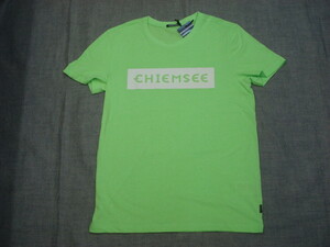 新品CHIEMSEE(キムジー)メンズTシャツOTTFRIED 13-0340 GREEN GECKO (M) ・・実物は、もう少し明るい感じです！