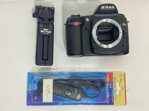 【ジャンク（おまけ付き）】Nikon デジタル一眼レフカメラ D80 純正三脚 リモートスイッチN2（ニコン用）