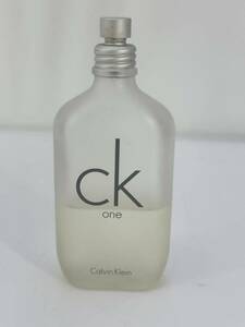 Calvin Klein カルバンクライン シーケーワン オードトワレ 100mlボトル 中古品