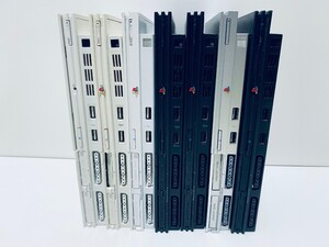 ソニー PS2薄型本体 7台セット ジャンク 大量 まとめ売り プレイステーション2 プレステ2 scph-75000FF,90000,77000,70000動作未確認(J-34)