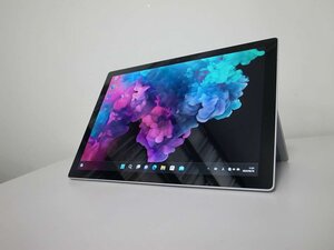 1円～ Microsoft Surface Pro 6 Corei5-8350U 第8世代 SSD256G Win11 美品 (2023-0614-1988)