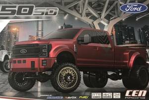 CEN 1/10 FORD F450 スーパーデューティー クワッドキャブ デューリー プロポ付RTR 新品未開封 フォード ダブルタイヤ アメ車 トレーラー