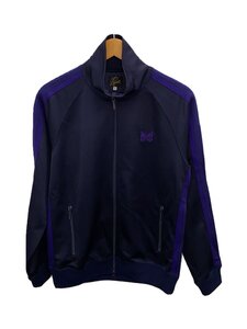 Needles◆23AW/Track Jacket Poly Smooth/ジャケット/S/ポリエステル/NVY/NS244//