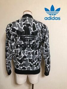 【新品】 adidas originals GRAPHICS CB TT アディダス オリジナルス トラックトップ ジャージ ビッグロゴ サイズM 長袖 カモフラ DN8036