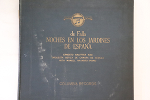 3x78RPM/SP Orquesta Betica De Camara De Sevilla, Manuel Navarro, E. Halffter Nights In The Gardens Of Spain (Falla) No.1-6 /01720