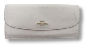 コーチ COACH 長財布 アイボリー ■管理番号L28326YER-241128-50