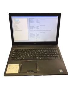 【ジャンク】DELL Vostro 15 3000/CPU Core i3-7020U@2.3GHz/メモリ16GB/ストレージ無し/タッチパッド反応不良/部品取り/管理番号MP35