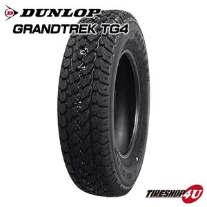 2024年製 DUNLOP GRANDTREK TG4 145R12 145-12 6PR ダンロップ グランドトレック 軽トラック 軽バン 6プライ相当 4本送料税込17,996円～