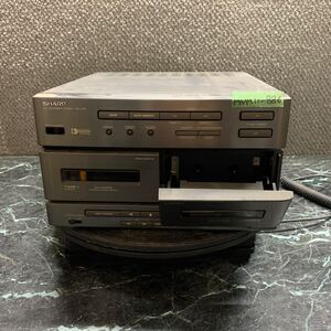 MYM11-886 激安 SHARP CD-JX10-H CD CHANGER STEREO 通電NG 中古現状品 ※3回再出品で処分