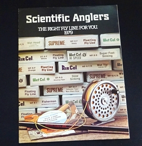 ☆ Scientific Anglers 1979 "The Right Fly Line For You " ☆ サイエンティフィックアングラーズ社の実質タックルカタログ ☆