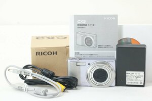 RICOH リコー CX3 コンパクト デジタル カメラ コンデジ デジカメ 動作未確認 44413-K