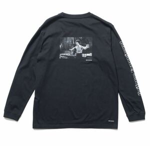 【新品】uniform experiment BRUCE LEE 2024 L/S TEE BLACK SOPH ユニフォーム ブルースリー ロンT 長袖 Tシャツ ブラック