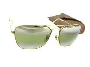 1円 Ray-Ban レイバン B&L ボシュロム ヴィンテージ USA サングラス メガネ 眼鏡 メンズ ゴールド系 FB7369