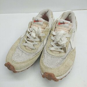 ◇ Nike Waffle Debut Vintage アウトソールレザー有 ローカットスニーカー サイズ25 ホワイト レディース E