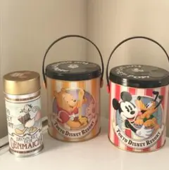 ディズニー 空き缶 3個セット