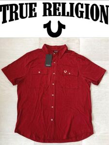 送料無料 新品 TRUE RELIGION TRIPLE NEEDLE KNIT