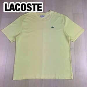 LACOSTE ラコステ 半袖 Tシャツ 4 クリームイエロー ワニ