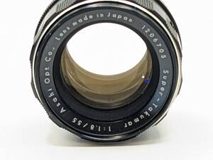 ★実用良品★ 前期型 ペンタックス Pentax Super-Takumar 1:1.8 55mm M42マウント【OperationConfirmed】 #2045_79_60