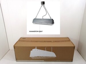 未開封品/簡易取付■HERMOSA COMPTON LAMP ハモサ製ペンダントライト ハンマートングレー CM-001 コンプトンランプ HGY ビンテージ 1円～