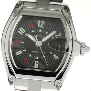 カルティエ CARTIER W62002V3 ロードスターLM デイト 自動巻き メンズ 美品 _812341