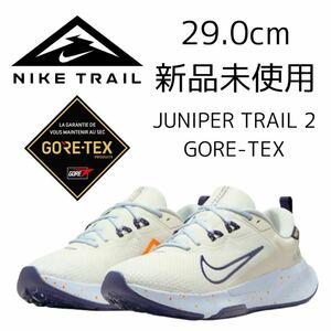 GORE-TEX 29.0cm 新品 NIKE JUNIPER TRAIL 2 GTX ジュニパートレイル ゴアテックス トレランシューズ トレイルランニング 白 ホワイト 防水