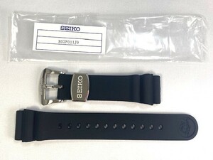 R02F011J9 SEIKO プロスペックス 22mm 純正シリコンバンド ブラック SRP777P9/SRP779PX/4R36-04Y0他用 ネコポス送料無料