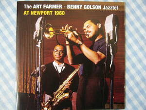 【CD】THE ART FARMER - BENNY GOLSON JAZZTET AT NEWPORT 1960　アート・ファーマー　ベニー・ゴルソン　ジャズテット　Duke Pearson