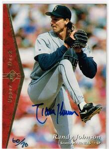 MLB 2000 UD SP Authentic Buy Back Autograph Randy Johnson 60/70 Auto Upper Deck バイバック 直筆サイン ランディ・ジョンソン