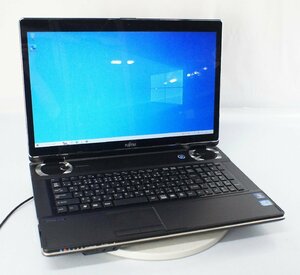 OS有 17.3 フルHD Windows10 富士通 LIFEBOOK H77/ED FMVN77ED/Core i7 2670QM/メモリ16GB/SSD250GB HDD1TB/ ノート PC fujitsu R060402H