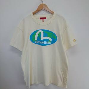 YAMANE ヤマネ EVISU エヴィス 半袖Tシャツ プリントTシャツ カモメマーク コットン メンズ 44 10109113