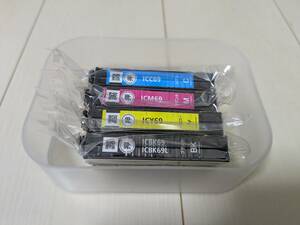 ☆未使用品★EPSON 純正インク 砂時計 IC4CL69 IC69 ICBK69L セットアップ 4色組 ICBK69 ICM69 ICY69 ICC69 ※期限切れ 土日祝も発送可◎