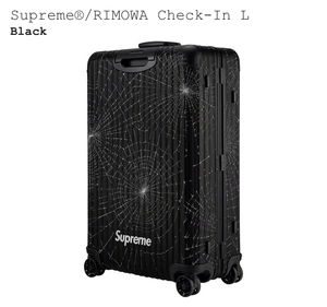 新品 DS 2019 19AW SUPREME x RIMOWA CHECK-IN 86L (J-19-1)