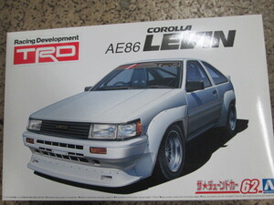 アオシマ　１/２４　　AE86カローラレビン　N2仕様