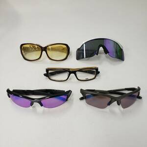 x/x/M094-545　OAKLEY オークリー メガネ・サングラス５点まとめ BUCKET 140 OX1065-0354A/009112-01/他