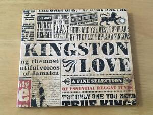 Kingston Love 日本盤CD Reggae Rocksteady Ska Ken Boothe Dennis Brown Mikey Dread Abyssinians Sugar Minott Ini Kamoze The Congos