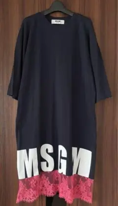 MSGM Tシャツワンピース