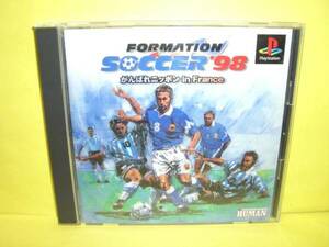 ☆中古☆　ＰＳ 【 フォーメーションサッカー’９８ 】【即決】