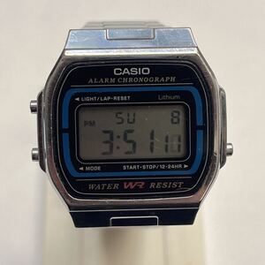 CASIO カシオ メンズ腕時計 ALARM CHRONOGRAPH デジタル アラーム クロノグラフ A164W 稼働品