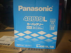 訳あり④　新品未使用　パナソニック　バッテリー　40B19L　