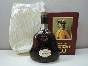 【ブランデー】COGNAC Hennessy X.O コニャック 金キャップ ヘネシーXO グリーンボトル 40％ 700ml 元箱付/未開栓品 2