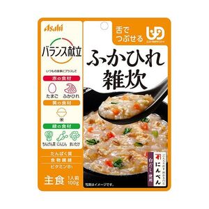 【新品】アサヒグループ食品 バランス献立ふかひれ雑炊 100g 1セット（24パック）