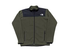 【中古・メンズL】ノースフェイス THE NORTH FACE マウンテンバーサマイクロジャケット 軽量フルジップフリース 送料600円