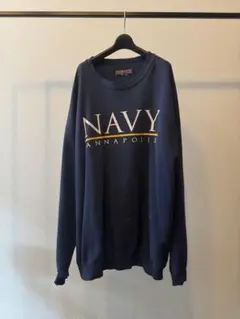 NAVY アメリカヴィンテージ古着ダメージスウェット