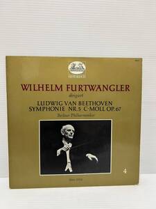 X071◎LP◎LP レコード 美盤 ドイツ盤 Furtwangler フルトヴェングラー/Beethoven ベートーヴェン/交響曲第5番 運命/1947年5月27日/88 011